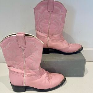 Girls Pink Durango Western Cowboy Boots 🤠 size 2